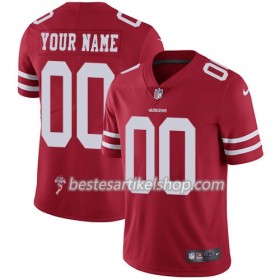 Herren San Francisco 49ers Trikot Rot - Personalisiert
